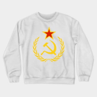 Soviet Hammer and Sickle Star Crewneck Sweatshirt